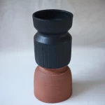 Terracotta with Black glaze R1000