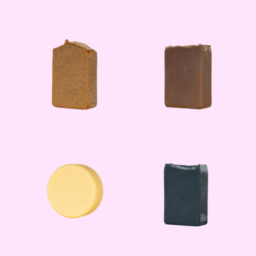 four bare soap bar