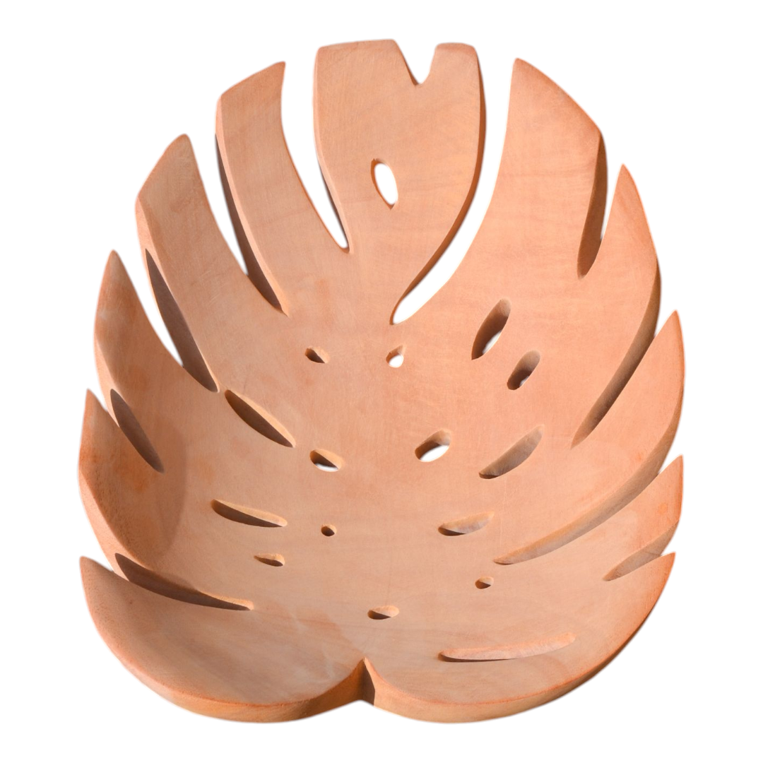 Monstera Leaf Bowl  AYA Africa