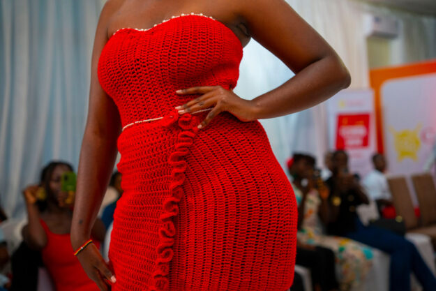 TRACEY SCARLET DRESS